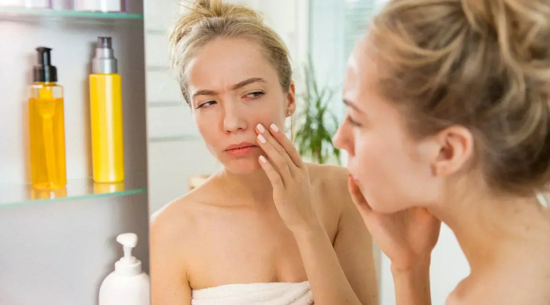 Morning facial massage to reduce puffiness around eyes and cheeks