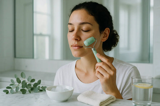 when should you ice roll your face